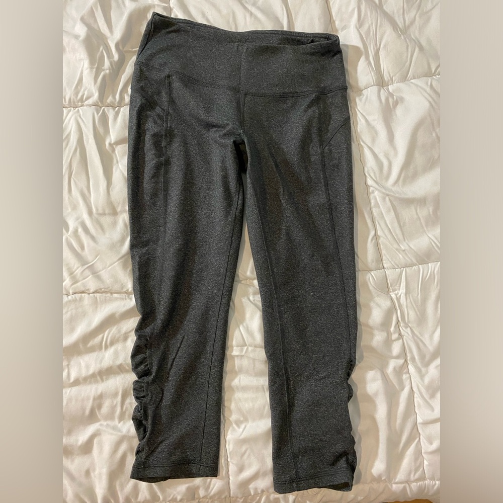 Gray leggings